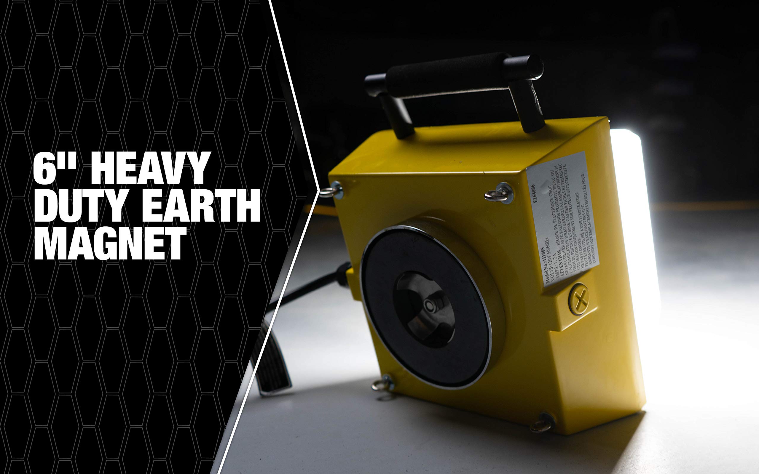 Amazon | hang-a-light 111084 6400 LM 84 W蛍光磁気、イエロー | Hang